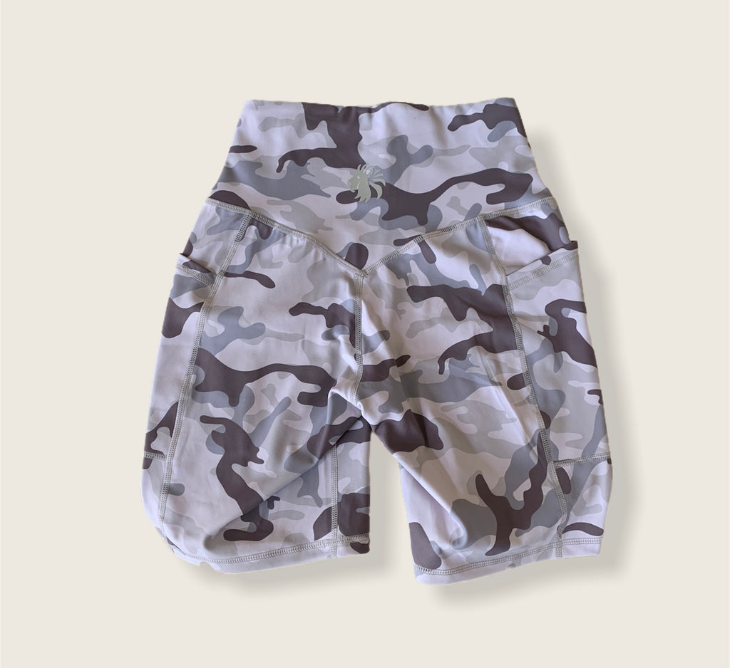 On The Move Biker Shorts 7” - Glacier Camo – STRONGER THAN YOUR LAST EXCUSE
